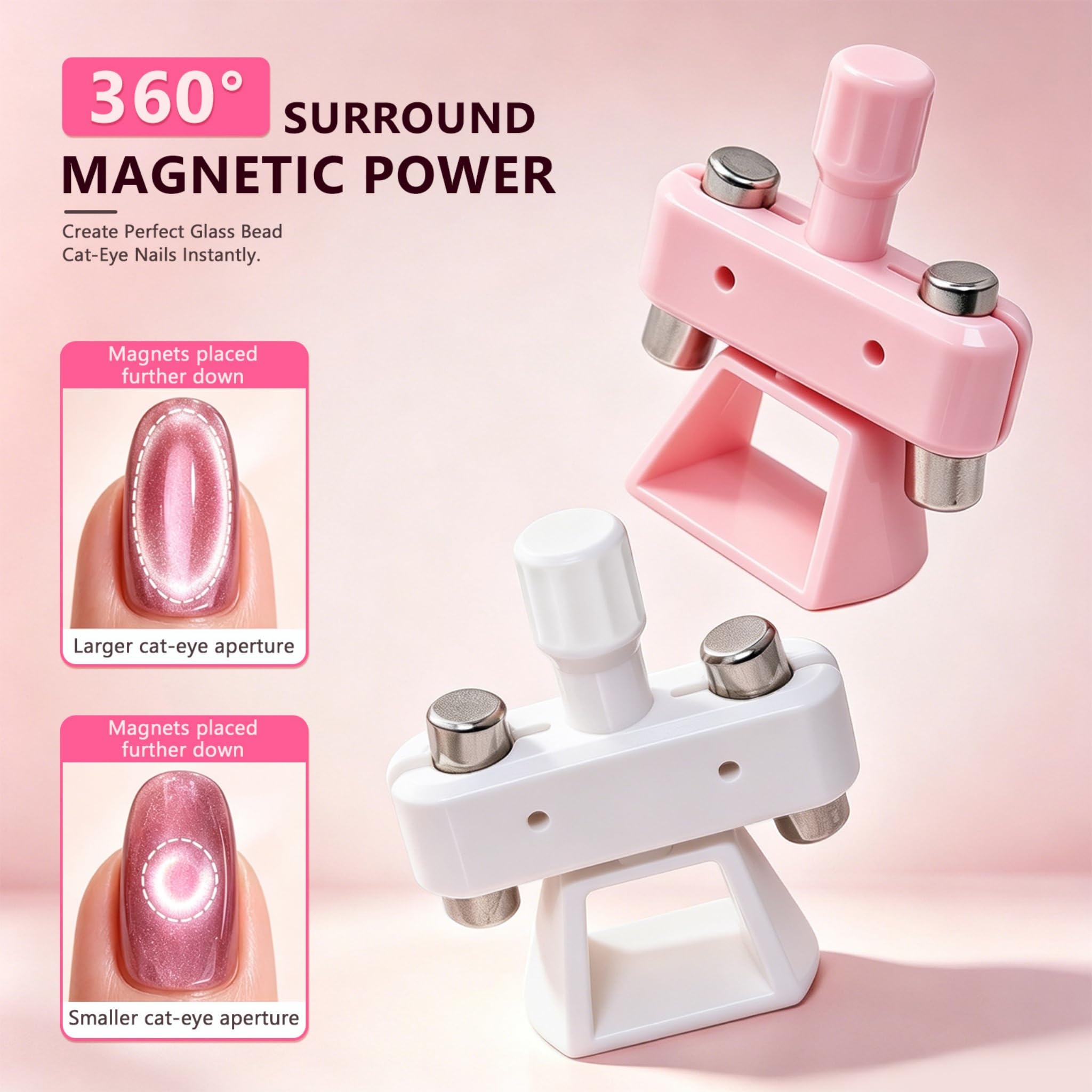 Nail Cat Eye Magnet Set Nail A - огляд і ціна Nail Art Full Color