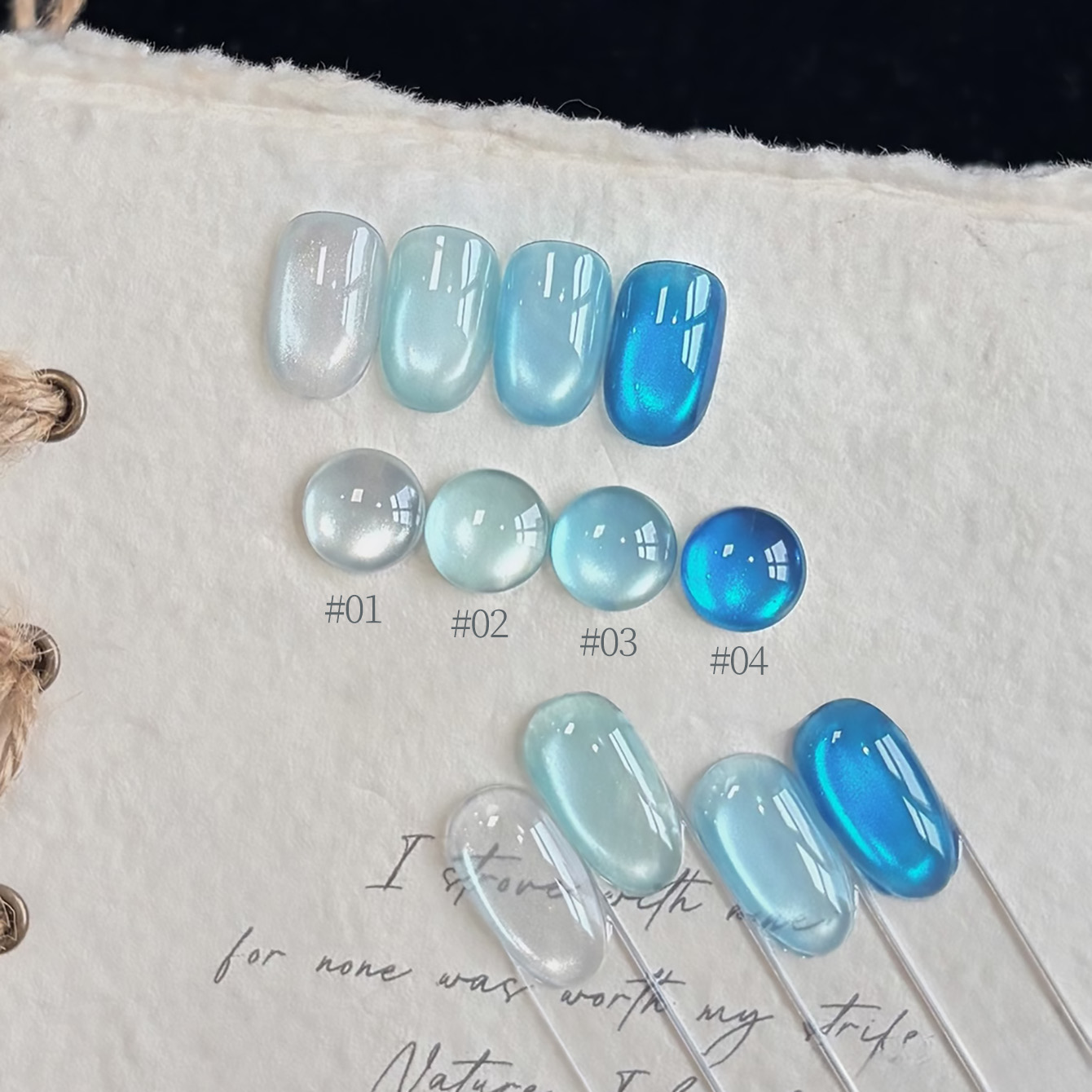 1pcs TC Blue And White Porcela - огляд і ціна Nail Art Ice Blue