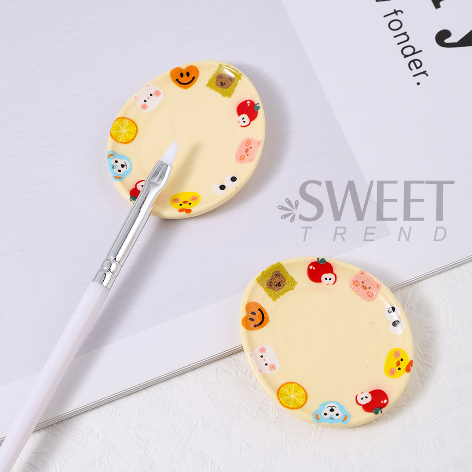 2pcs Cartoon Cat Color Palette - огляд і ціна Nail Art Full Color