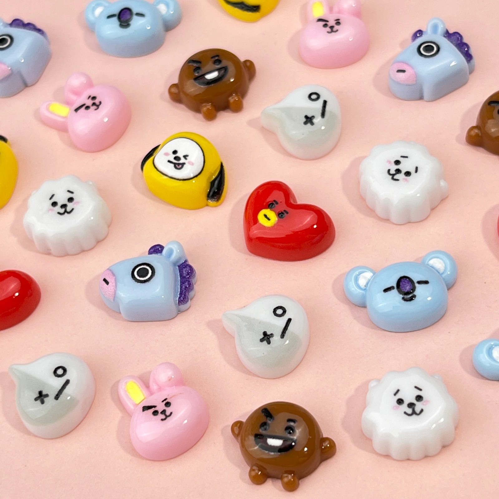 B T 21 Chimmy Koya RJ Shooky T - огляд і ціна Nail Art Quirky