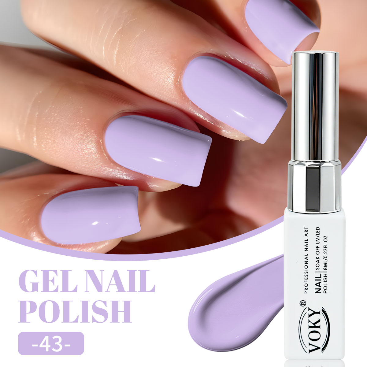 6-piece nail polish set, avail - огляд і ціна Nail Art Violet