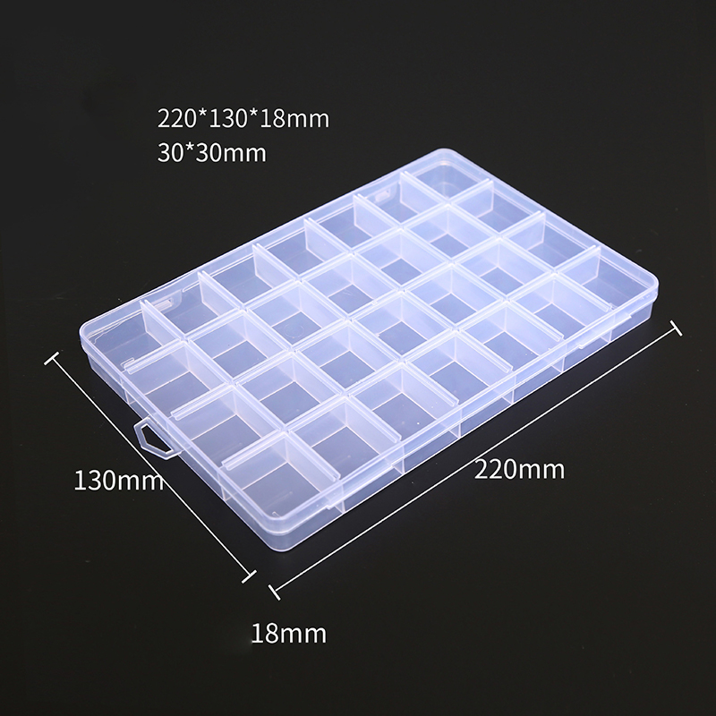 Portable Transparent Storage B - огляд і ціна Nail Art Quirky