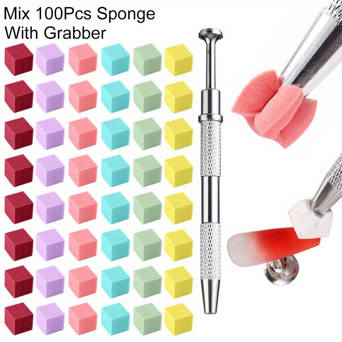 1/50/100Pcs Square Nail Art Sp - огляд і ціна Nail Art Full Color