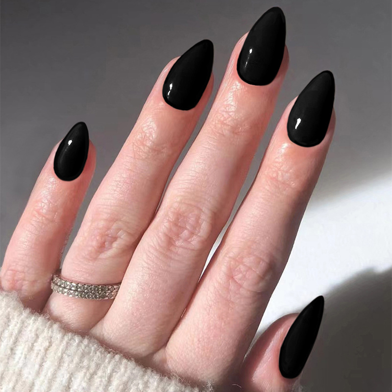 24pcs Solid Color False Nails  - огляд і ціна Nail Art Full Color