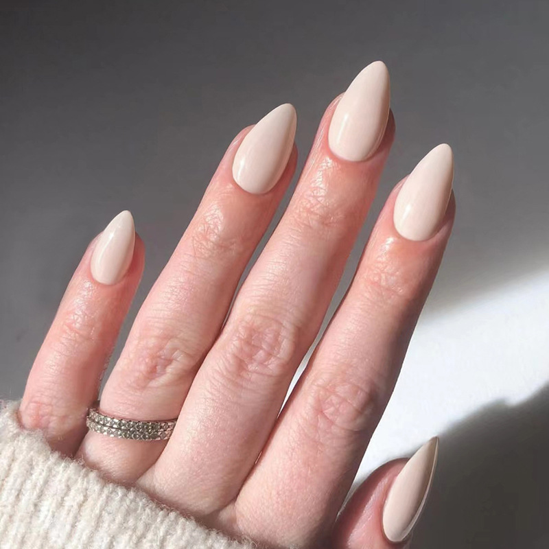 24pcs Solid Color False Nails  - огляд і ціна Nail Art Full Color