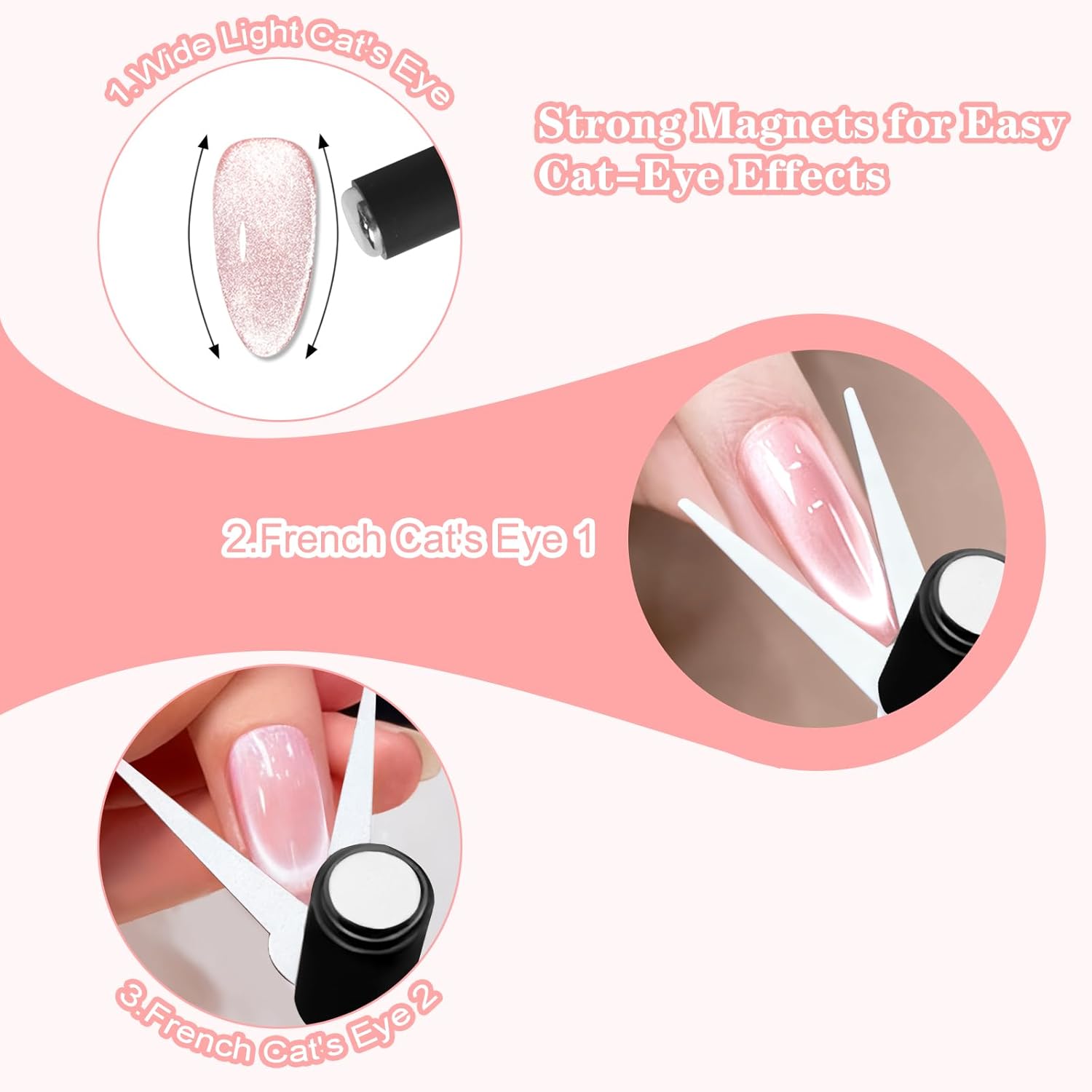 Double Headed Nails Magnet Fre - огляд і ціна Nail Art Full Color