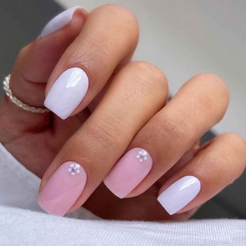 24pcs Solid Color Full Cover N - огляд і ціна Nail Art Full Color