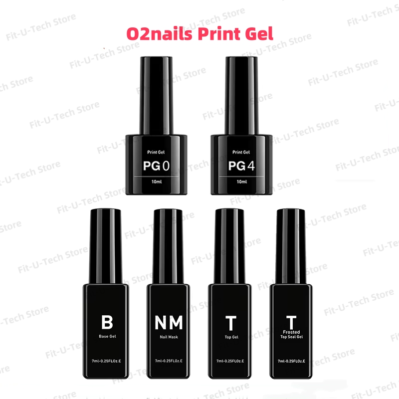 O2nails Print Gel PG0 PG4 Nail - огляд і ціна Peel Off Base Coat