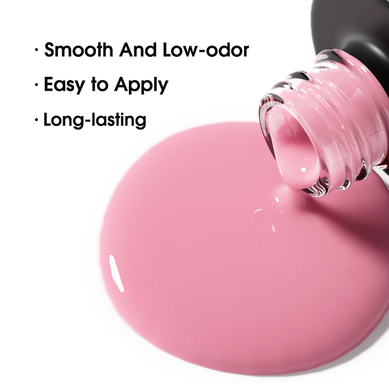 ROSALIND Multi-Colors Nail Gel - огляд і ціна Peel Off Base Coat