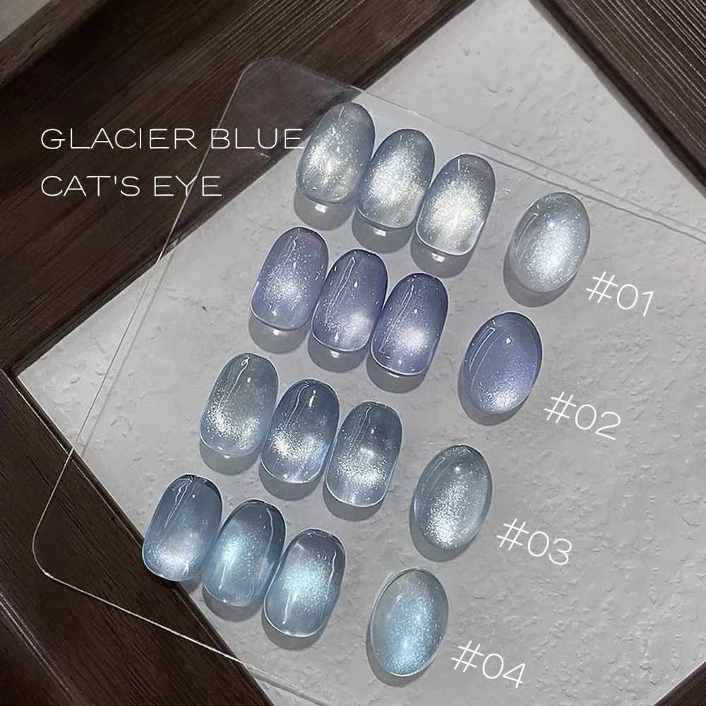 Gift Magnet Stick + Brush Glac - огляд і ціна Nail Art Ice Blue